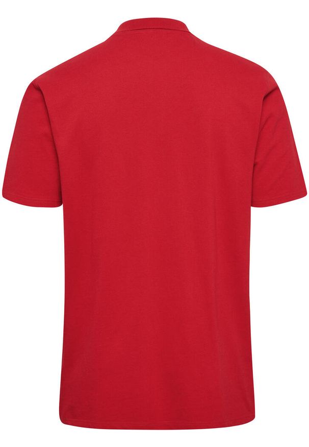 Koszulka sportowa polo męska Hummel hmlGO 2.0 POLO. Typ kołnierza: polo. Kolor: czerwony, różowy, wielokolorowy. Styl: sportowy