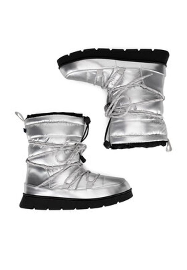 GAP - Gap Śniegowce RICHMOND WINTER HIGH W GP509019BW-SV00 Srebrny. Kolor: srebrny. Materiał: materiał