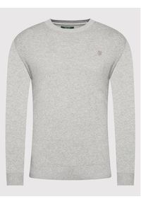 Jack&Jones PREMIUM Sweter Bluray 12192311 Szary Regular Fit. Kolor: szary. Materiał: bawełna #5