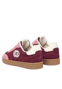 Guess Sneakersy FLTJAC SUE12 Różowy ciemny. Kolor: różowy. Materiał: skóra, zamsz #2