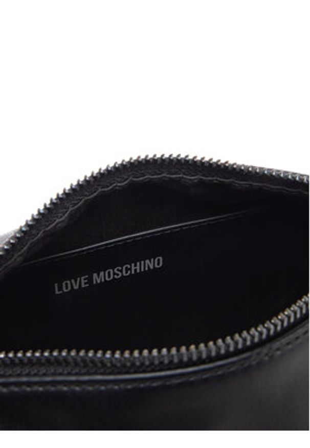 Love Moschino - LOVE MOSCHINO Torebka JC4140PP1MLO000A Czarny. Kolor: czarny. Materiał: skórzane