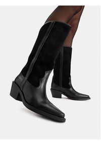 Badura Kozaki EO-BAYLOR-07101 Czarny. Kolor: czarny. Materiał: zamsz, skóra #7