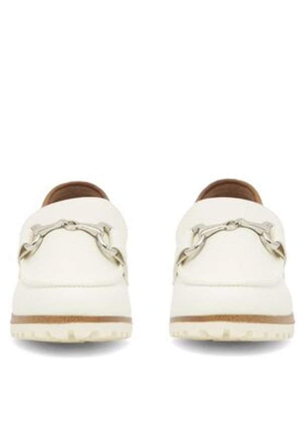 Clara Barson Loafersy WS10001-03 Biały. Kolor: biały. Materiał: syntetyk