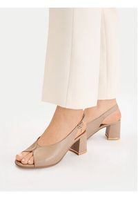 Lasocki Sandały CEO-WB-866-15 Beżowy. Kolor: beżowy. Materiał: skóra #4
