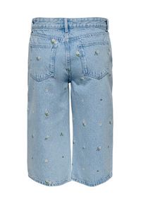 only - ONLY Szorty jeansowe Cobain 15349519 Niebieski Loose Fit. Kolor: niebieski. Materiał: bawełna #4