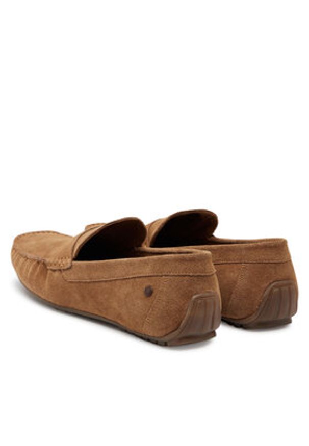 Jack & Jones - Jack&Jones Mokasyny Jfwjensen 12203636 Brązowy. Kolor: brązowy. Materiał: zamsz, skóra
