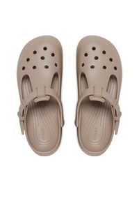 Crocs Klapki Classic Mary Jane Clog 210581 Brązowy. Kolor: brązowy