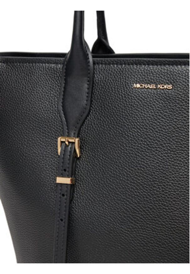 MICHAEL Michael Kors Torebka Moore 30R5G9OT7L Czarny. Kolor: czarny. Materiał: skórzane