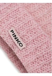 Pinko - PINKO Czapka 105989 A2Z2 Różowy. Kolor: różowy. Materiał: poliester, materiał
