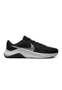 Buty Nike Legend Essential 3 Next Nature M DM1120-001 czarne. Kolor: czarny. Materiał: guma, materiał, syntetyk. Obcas: na płaskiej podeszwie #8