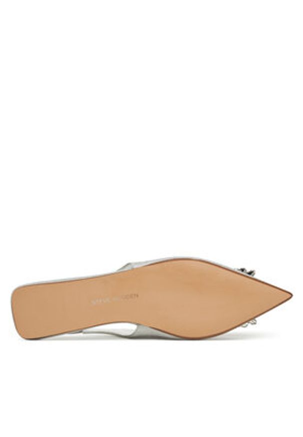 Steve Madden Czółenka Calista SM11003625 Srebrny. Kolor: srebrny. Materiał: materiał