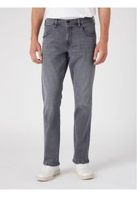 Wrangler Jeansy Greensboro W15Q29Z47 112330502 Szary Straight Leg. Kolor: szary