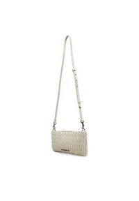 Calvin Klein Jeans Torebka Rouched Zip Top Bag LV04K3090G Écru. Materiał: skórzane #4