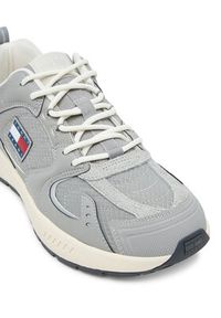 Tommy Jeans Sneakersy Tjm Runner EM0EM01581 Szary. Kolor: szary. Materiał: skóra #3