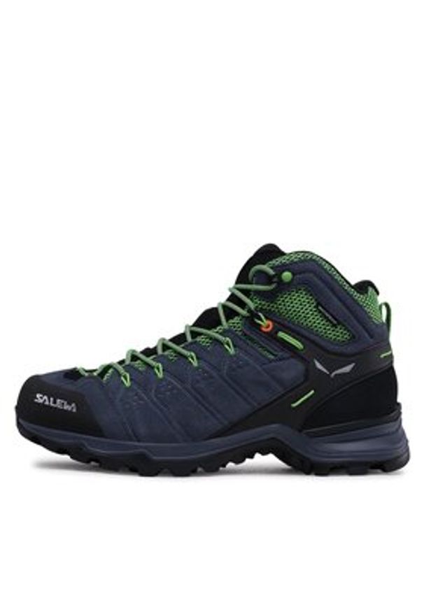 Salewa Trekkingi Ms Alp Mate Mid Wp 61384-3862 Granatowy. Kolor: niebieski. Materiał: skóra, zamsz. Sport: turystyka piesza