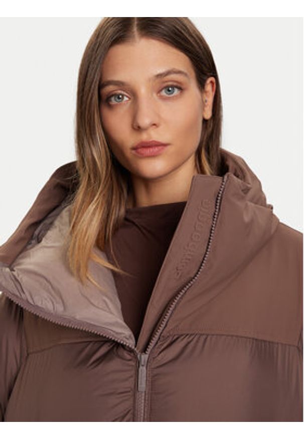 Bomboogie Kurtka zimowa Nagoja GW7524TNF5 Brązowy Relaxed Fit. Kolor: brązowy. Materiał: syntetyk. Sezon: zima
