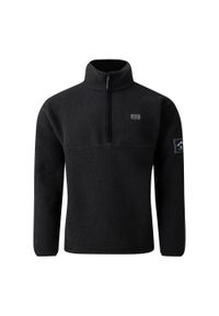 DARE 2B - Bluza Polarowa Męska Suwak Do Połowy Twin Tip. Kolor: czarny. Materiał: polar. Sezon: zima. Styl: sportowy. Sport: turystyka piesza