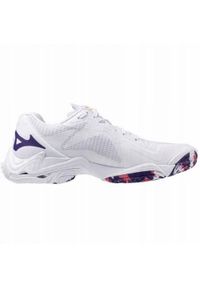 Mizuno - Męskie Buty Treningowe Wave Lightning Z8. Kolor: biały. Model: Mizuno Wave. Sport: turystyka piesza