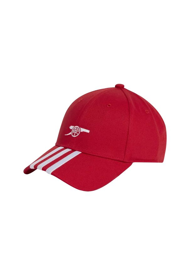 ARSENAL - Czapka Z Daszkiem Adidas. Kolor: czerwony