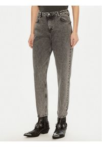 Mustang Jeansy Charlotte 1015989 Szary Mom Fit. Kolor: szary #1