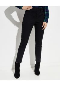 Ralph Lauren - RALPH LAUREN - Czarne spodnie Chino. Kolor: czarny. Materiał: bawełna