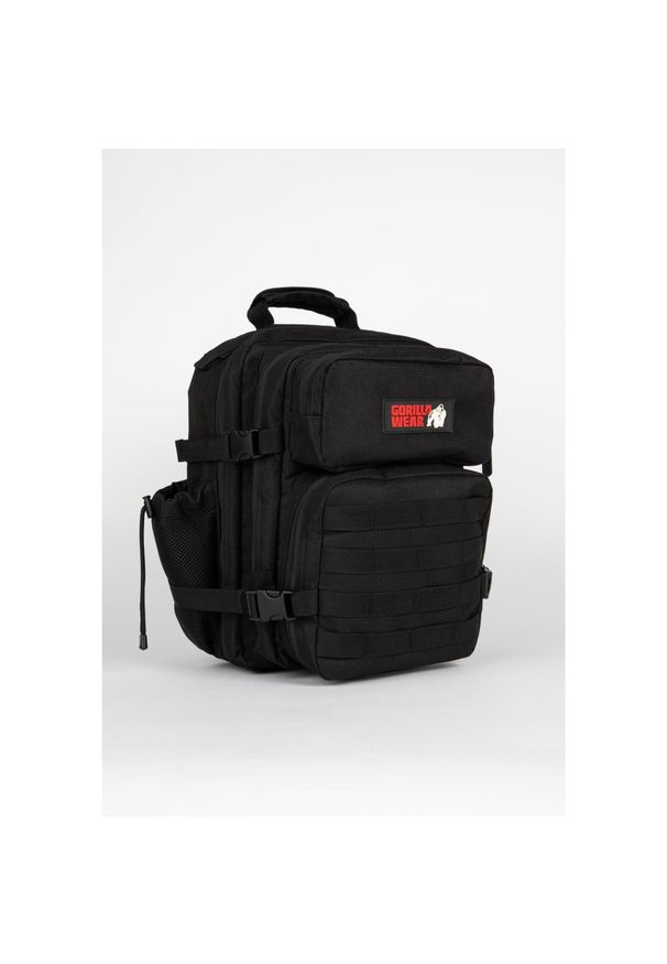 GORILLA WEAR - Clyde Meal Prep Plecak - Czarny. Kolor: czarny