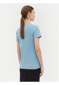 Pinko - PINKO T-Shirt Start 101752 Niebieski Regular Fit. Kolor: niebieski. Materiał: bawełna #5