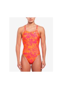 Strój pływacki jednoczęściowy damski Nike Hydrastrong Solid Fastback. Kolor: wielokolorowy