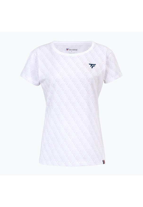 TECNIFIBRE - Koszulka damska Tecnifibre Graphic Tee. Kolor: biały. Sport: tenis