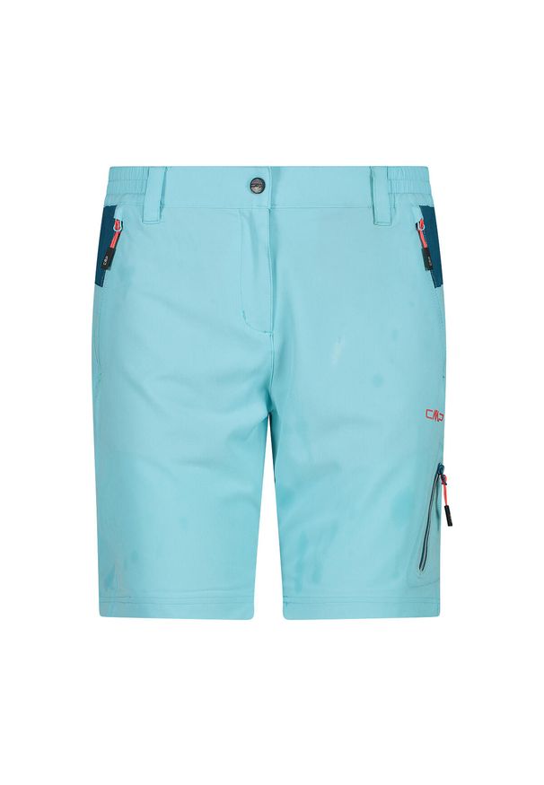 Damskie szorty bermudzkie CMP. Kolor: niebieski. Sport: turystyka piesza
