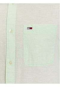 Tommy Jeans Koszula DM0DM18962 Zielony Regular Fit. Kolor: zielony. Materiał: bawełna #4