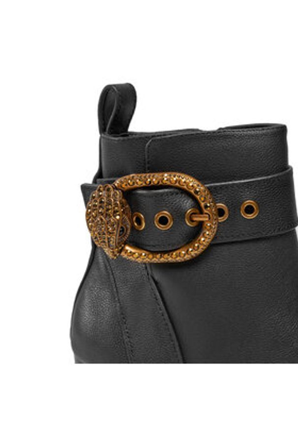 Kurt Geiger Botki 225-Mayfair Ankle Boot 75 577800109 Czarny. Kolor: czarny. Materiał: skóra
