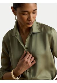 Lauren Ralph Lauren - LAUREN RALPH LAUREN Koszula 200P13808004 Zielony Regular Fit. Kolor: zielony. Materiał: syntetyk #3