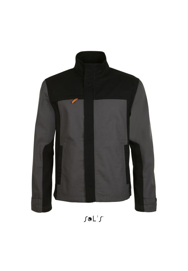 SOL'S - Kurtka robocza przeciwwiatrowa Sol's Force Pro Bi. Kolor: szary, wielokolorowy, czarny