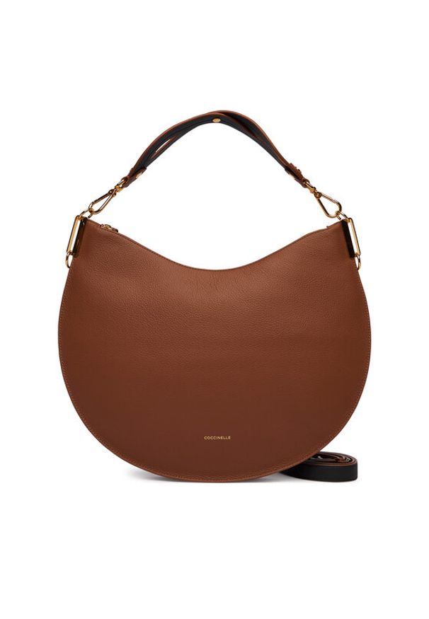 Coccinelle Torebka QKF Coccinellesunup E1 QKF 13 01 01 Brązowy. Kolor: brązowy. Materiał: skórzane