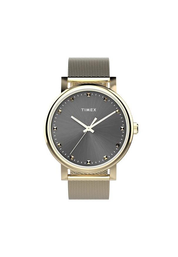 Timex Zegarek Transcend TW2W19500 Złoty. Kolor: złoty