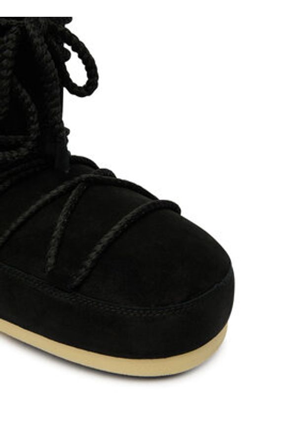 Moon Boot Śniegowce Mb Evx Boot 80D1470050 Czarny. Kolor: czarny. Materiał: skóra, zamsz