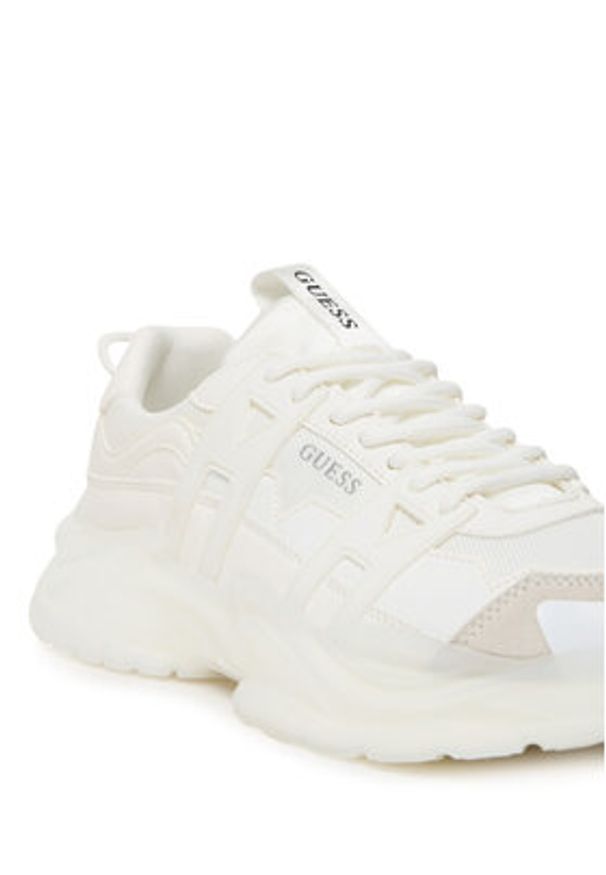 Guess Sneakersy 178499 Biały. Kolor: biały. Materiał: skóra