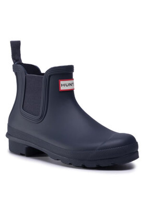 Hunter Kalosze Original Chelsea WFS2078RMA Granatowy. Kolor: niebieski. Materiał: kauczuk
