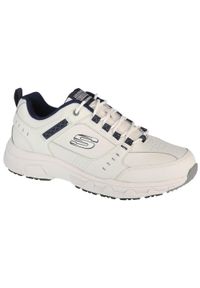 skechers - Buty sportowe Sneakersy męskie, Skechers Oak Canyon-Redwick. Kolor: biały. Sport: turystyka piesza