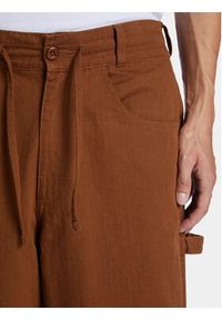 DC Spodnie materiałowe Trench Pant Ndpt ADYNP03084 Brązowy Regular Fit. Kolor: brązowy. Materiał: bawełna #4