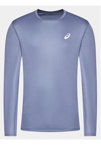 Asics Longsleeve Core 2011C340 Niebieski Regular Fit. Kolor: niebieski. Materiał: syntetyk. Długość rękawa: długi rękaw #5