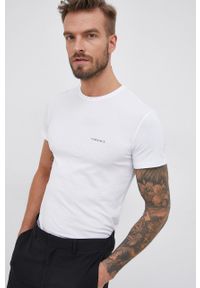 VERSACE - Versace T-shirt (2-pack) męski gładki. Okazja: na co dzień. Materiał: dzianina. Wzór: gładki. Styl: casual