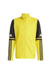 Adidas - Bluza dla dzieci adidas Squadra 25 Training. Kolor: wielokolorowy, biały, żółty. Sport: fitness #1