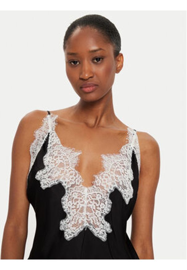 Herskind Top Zew 5292370 Czarny Regular Fit. Kolor: czarny. Materiał: wiskoza