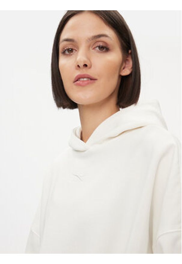 Reebok Bluza Lux IL2108 Biały Oversize. Kolor: biały. Materiał: bawełna