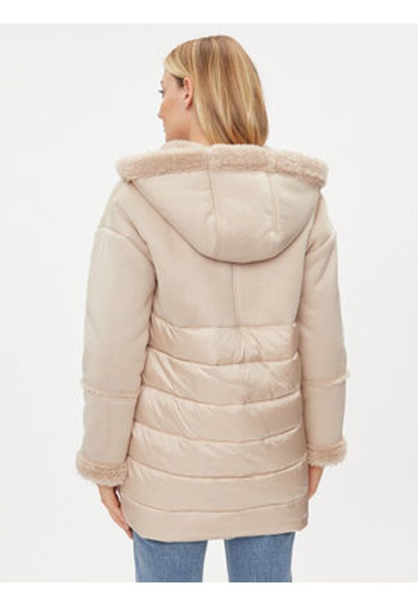 Marella Kurtka zimowa Prater 2334560537200 Beżowy Regular Fit. Kolor: beżowy. Materiał: syntetyk. Sezon: zima