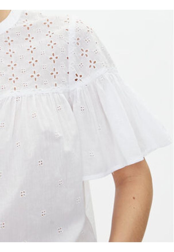 GAP - Gap Koszula 728755-01 Biały Regular Fit. Kolor: biały. Materiał: bawełna