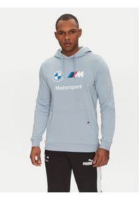 Puma Bluza BMW MMS Ess 624162 Błękitny Regular Fit. Kolor: niebieski. Materiał: syntetyk, bawełna #1