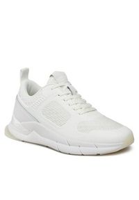 Calvin Klein Sneakersy Lace Up Runner - Caged HW0HW01996 Biały. Kolor: biały #4